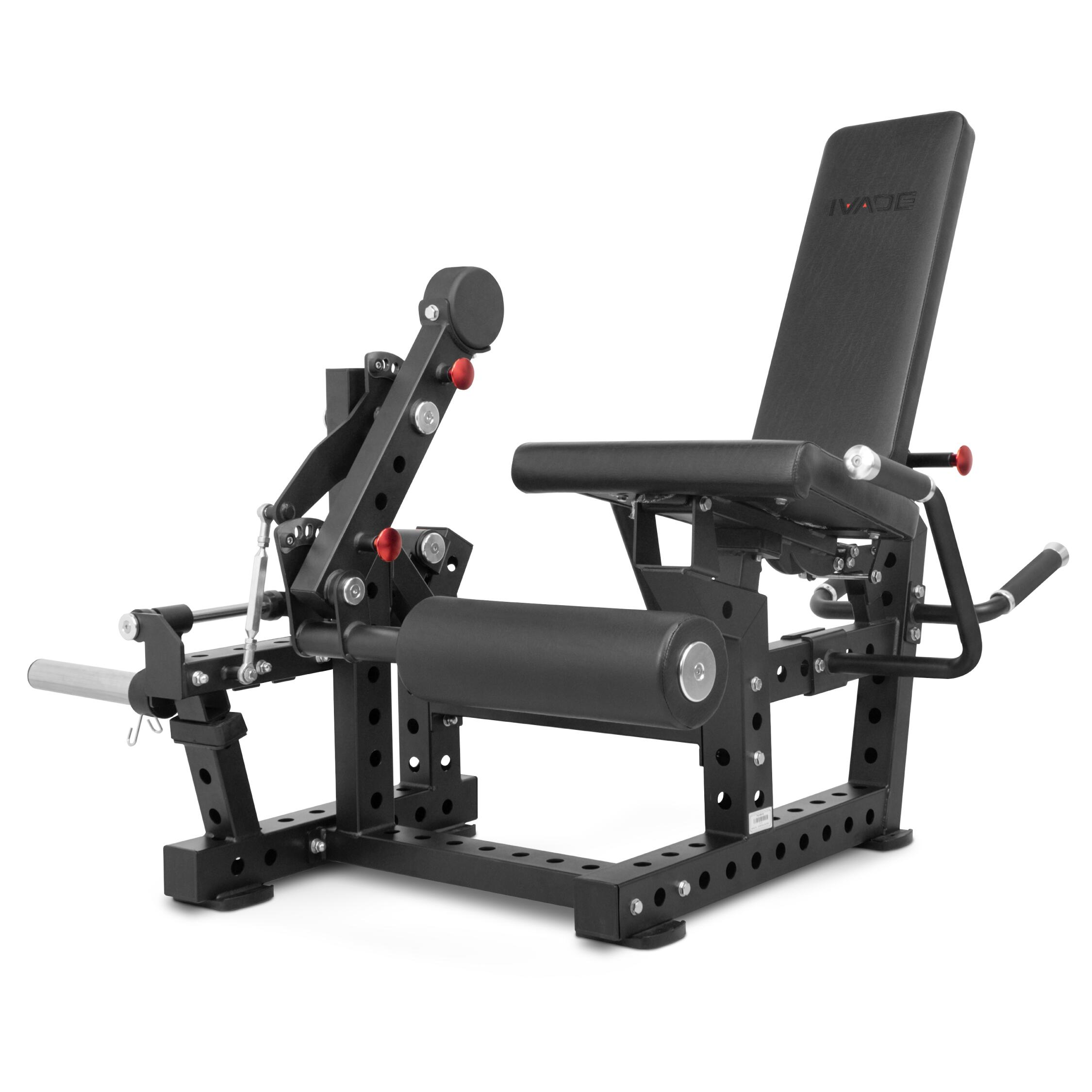 LEG EXTENSION / CURL & HIP THRUST Machine IV-L10 - IRONTEC