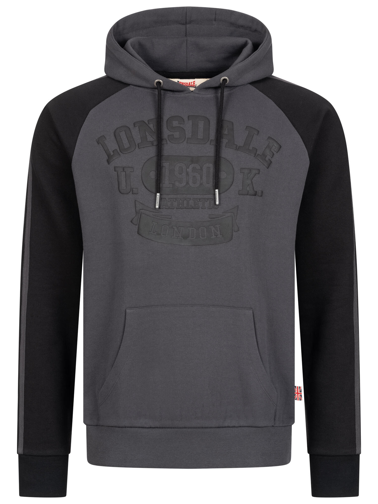 Felpa con cappuccio dal taglio classico Lonsdale Linnfoots 2/6