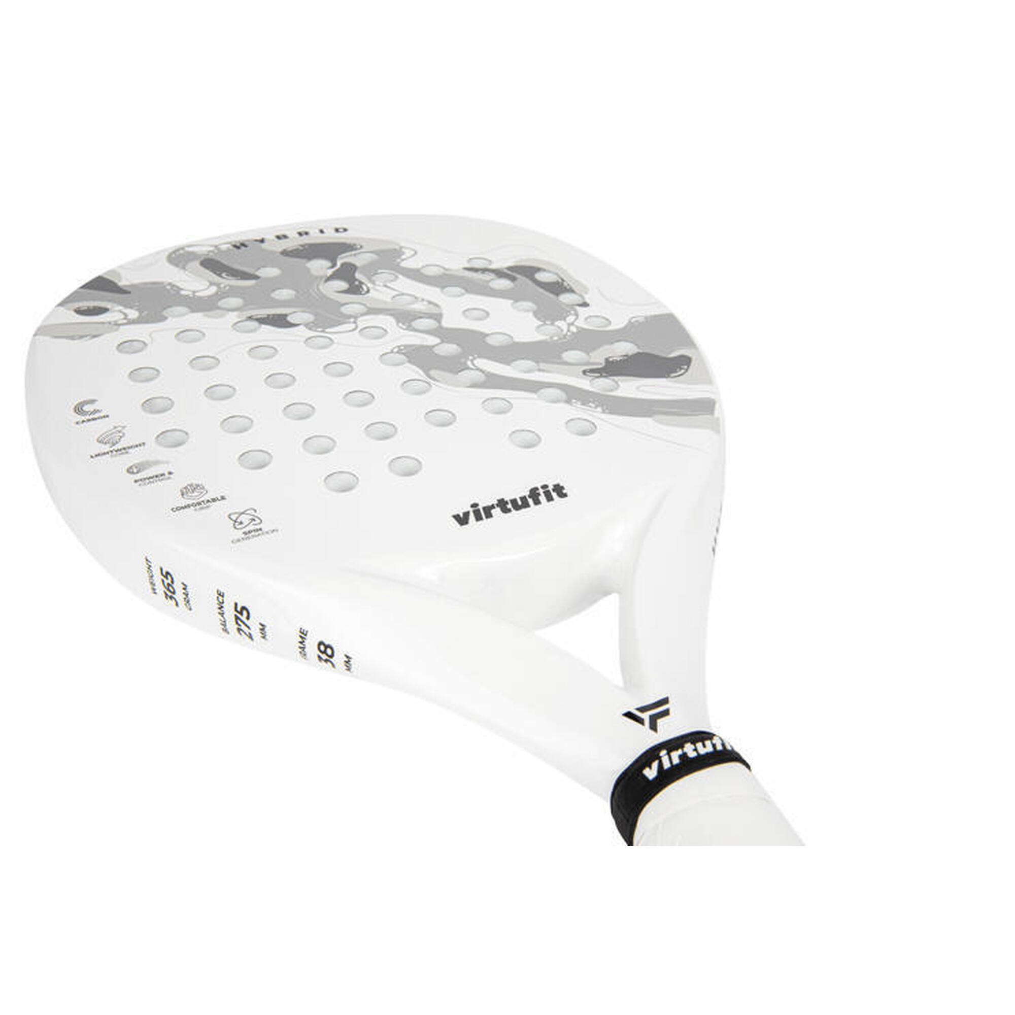 Racheta de Padel VirtuFit Fusion Pro Padel Alb- Gri