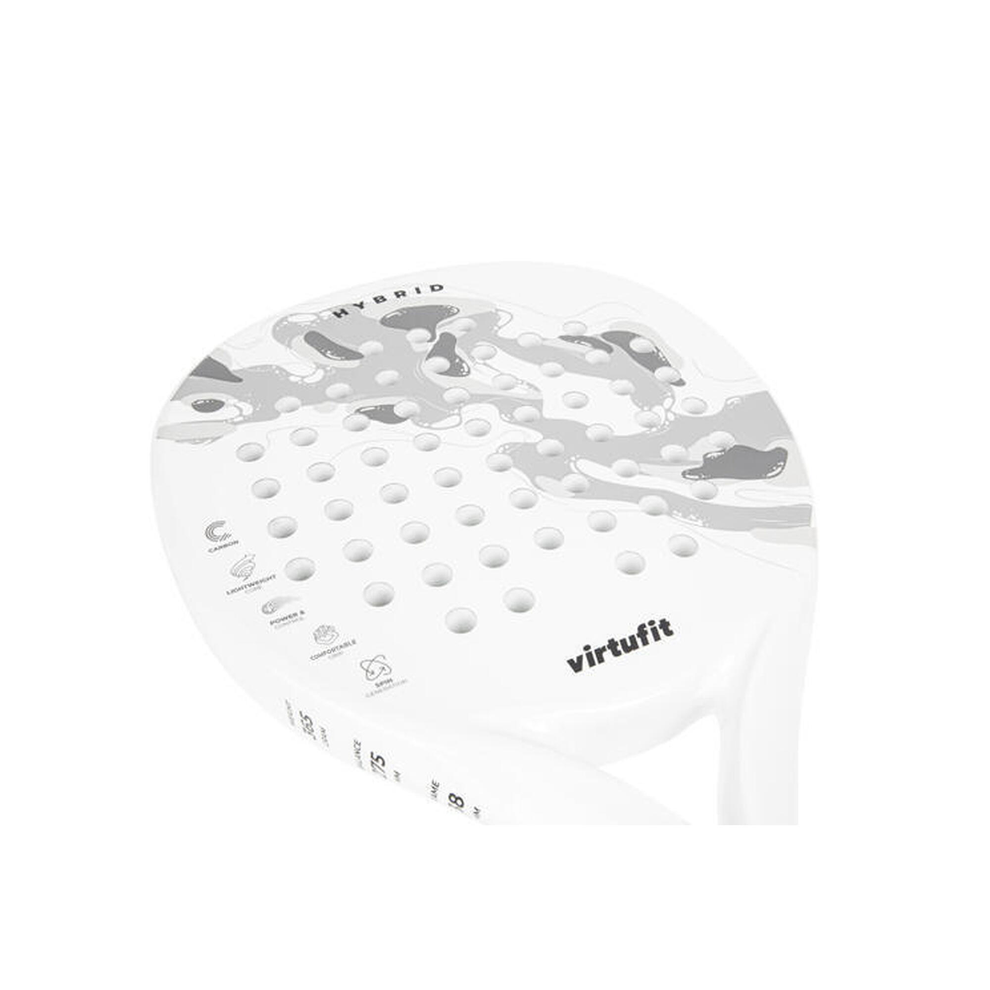 Racheta de Padel VirtuFit Fusion Pro Padel Alb- Gri