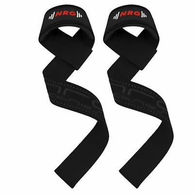 Lifting straps - zwart deluxe