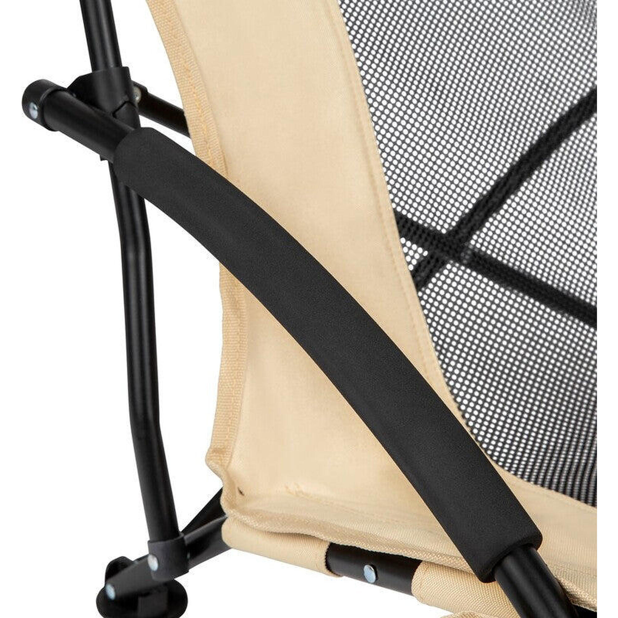VirtuFit Scaun de Plaja Pliabil - Bej