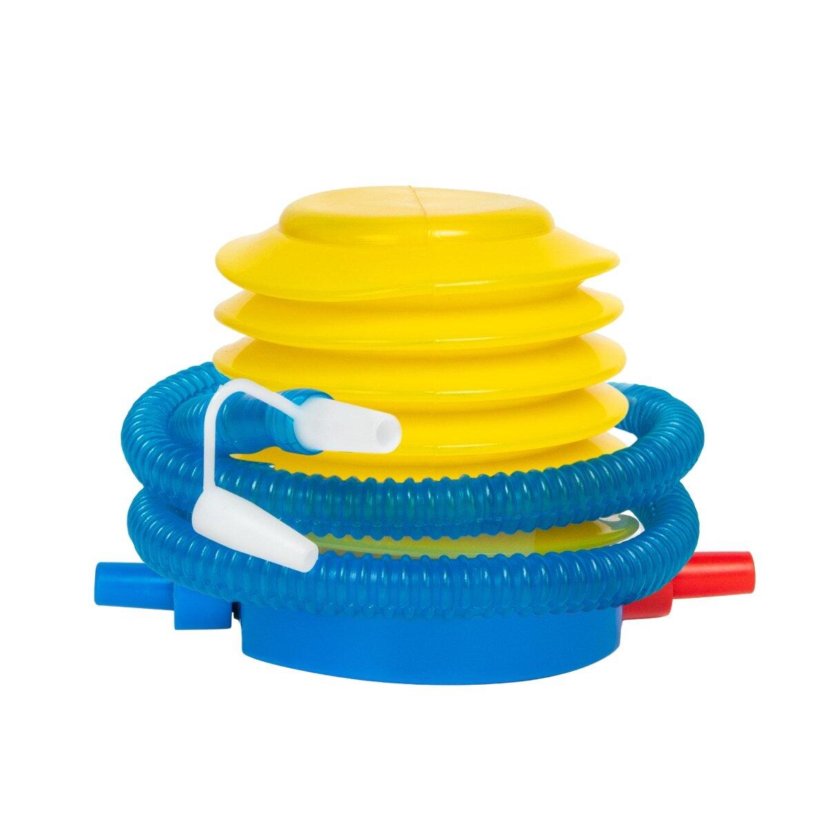Balance Ball Trainer - Trainingshalbball mit Pumpe - 2 Zugbändern 7/7