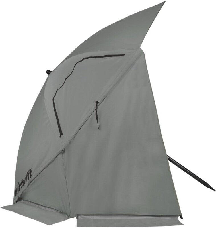 Parasol de plage Premium - Coupe-vent - 200cm - Gris 4/8