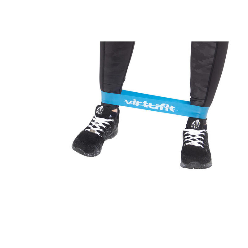BANDA DE REZISTENTA MINI-STRONG-ALBASTRA VIRTUFIT