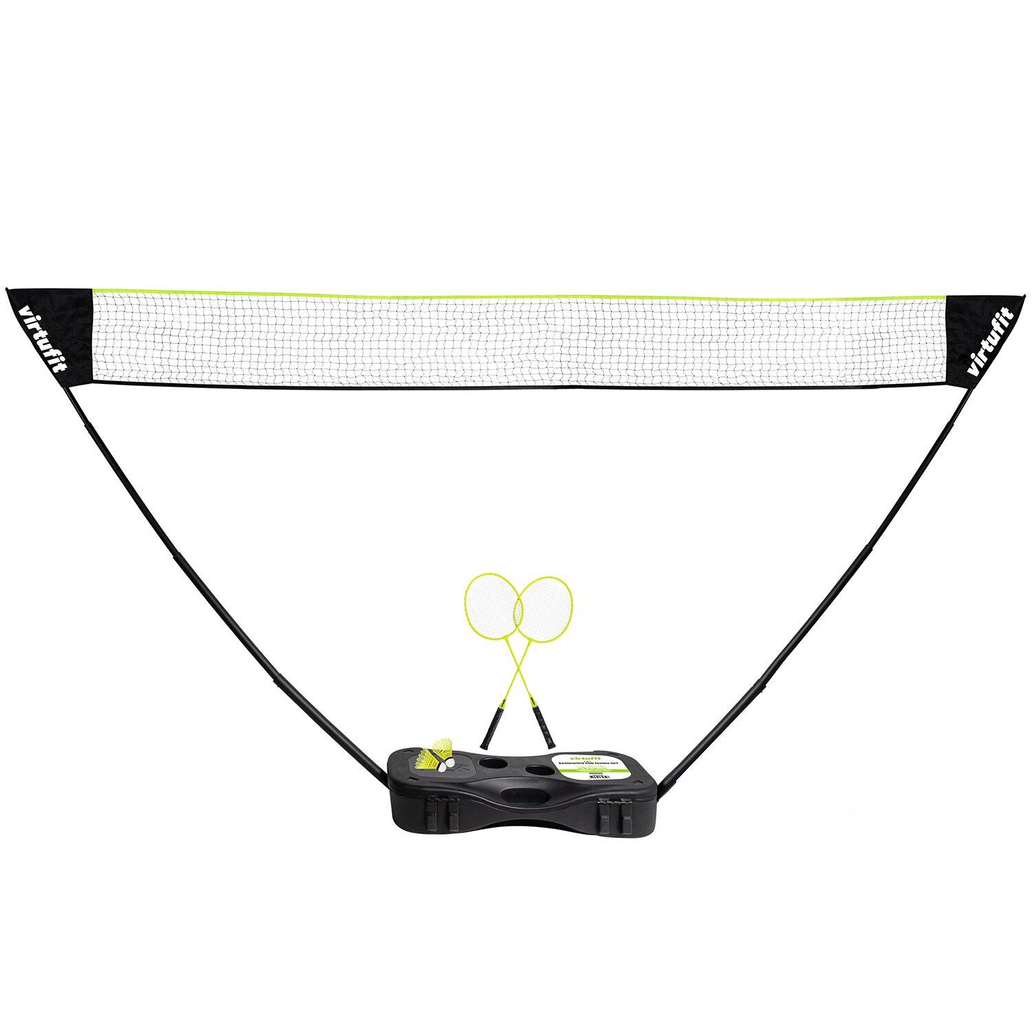 Set da badminton e tennis portatile 2 in 1 - Incluso custodia e racchette 4/8