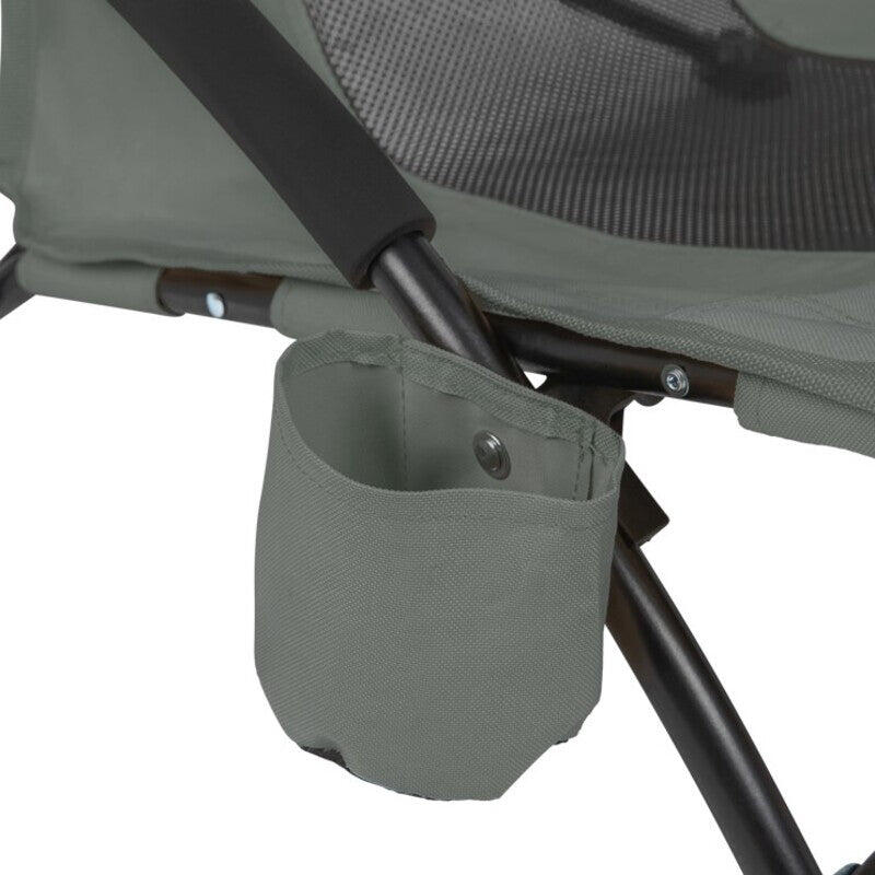 Chaise de Plage Beach - Pliable - Gris 4/8