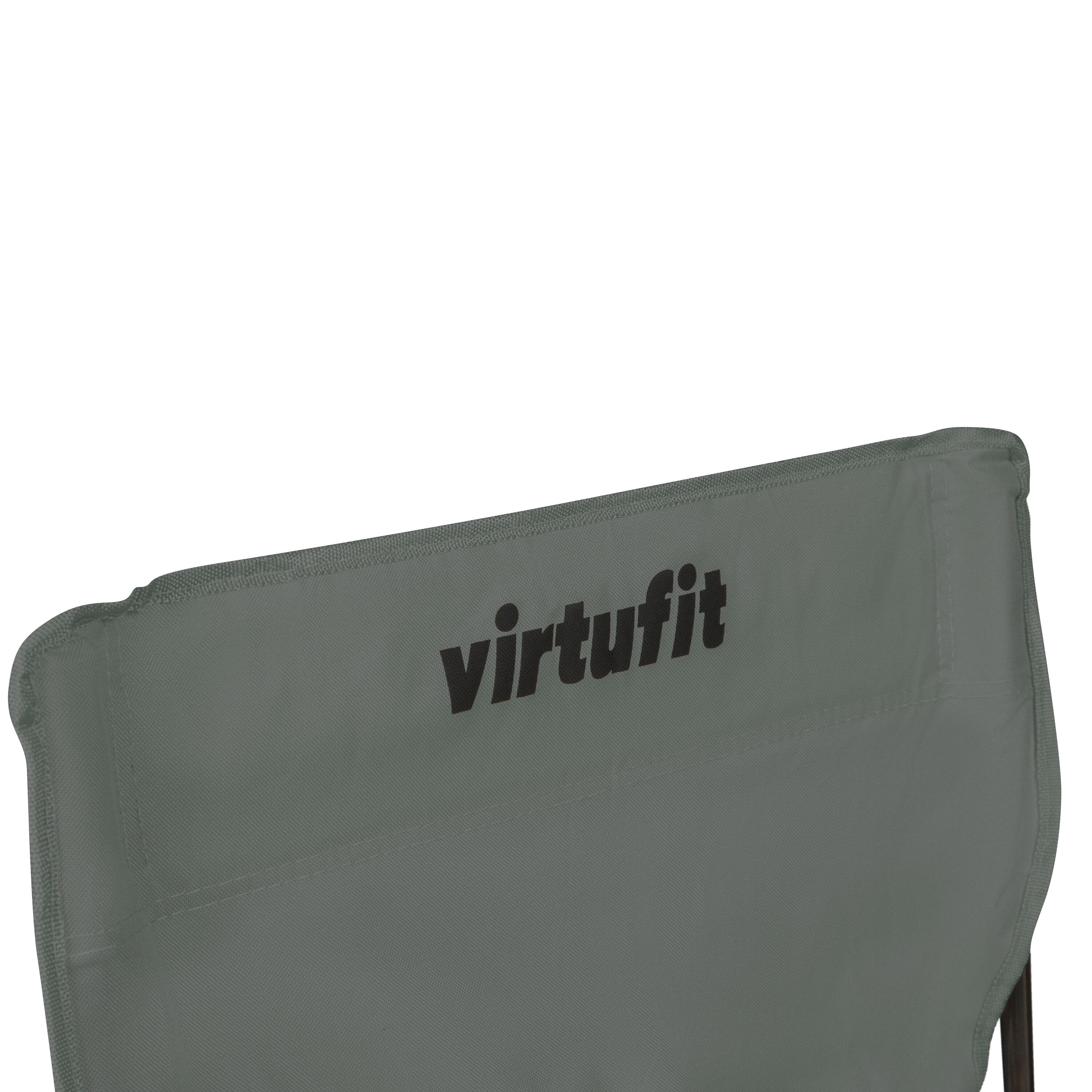 Silla de camping - Plegable - Gris 4/8