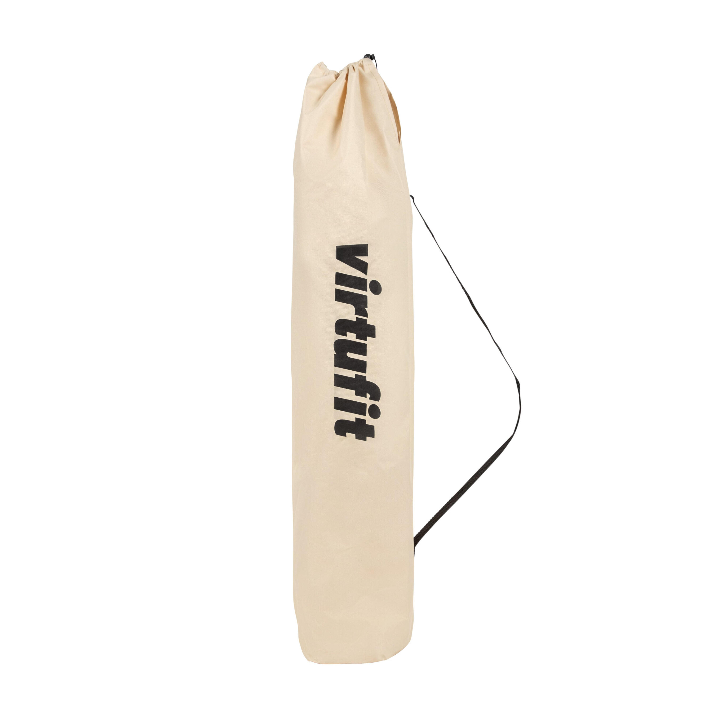 Opvouwbare Camping Stoel - Met voetsteun - Beige 4/8