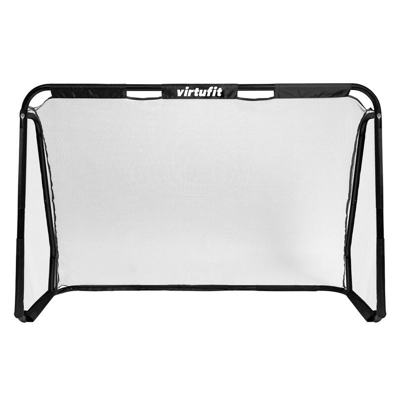 Poarta de fotbal VirtuFit Football Goal cu tinte de antrenament 170 x 110 cm