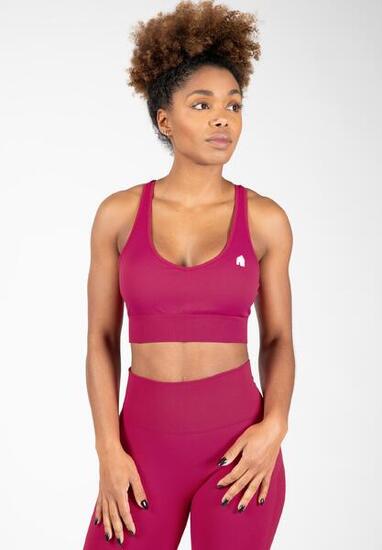 Hilton Seamless Sports Bra - Fuchsia