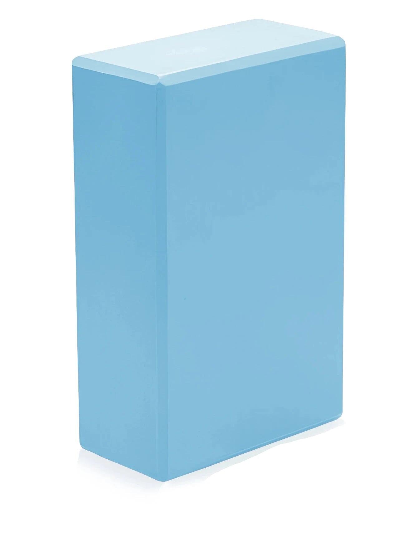 NNETM Yoga Blocks Foam Brick for Pilates and Fitness Training (Blue)