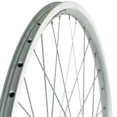 Roland Roue Avant 28 Pouces Alu V-Profil Argent Zink