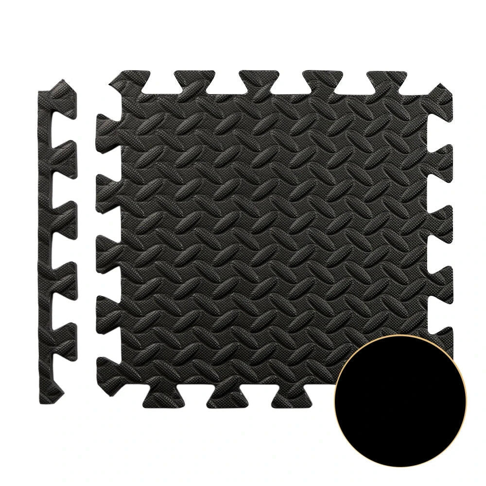NNETM EVA Foam Anti-Slip Puzzle Exercise Mat for Home Gym
