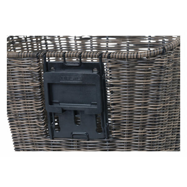 Przedni kosz rowerowy Bremen „Rattan Look BE/KF naturalny”