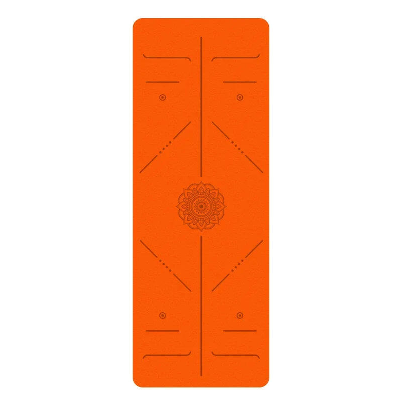 NNETM Ultra-Thin PU Natural Rubber Yoga Mat