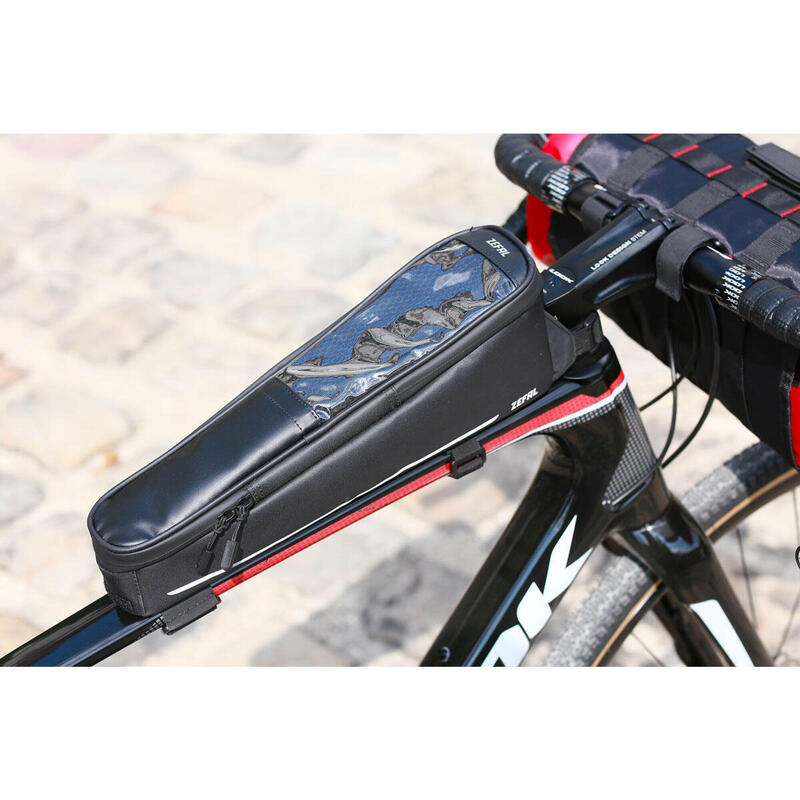Geantă de cadru Zefal Console Pack T3 neagră, rezistentă la apă