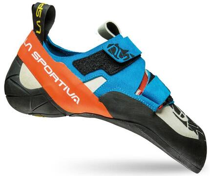 La Sportiva Otaki homme chaussures d'escalade Blue/Flame semelle Vibram