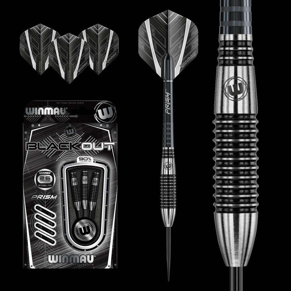 Winmau Blackout Steeldart 1043 - 26 g 2/7