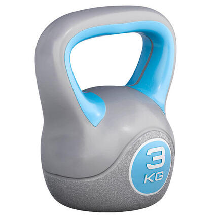 Kettlebell - Stylish, von 2 bis 20 kg, Kunststoff Kugelhantel, Schwunghantel