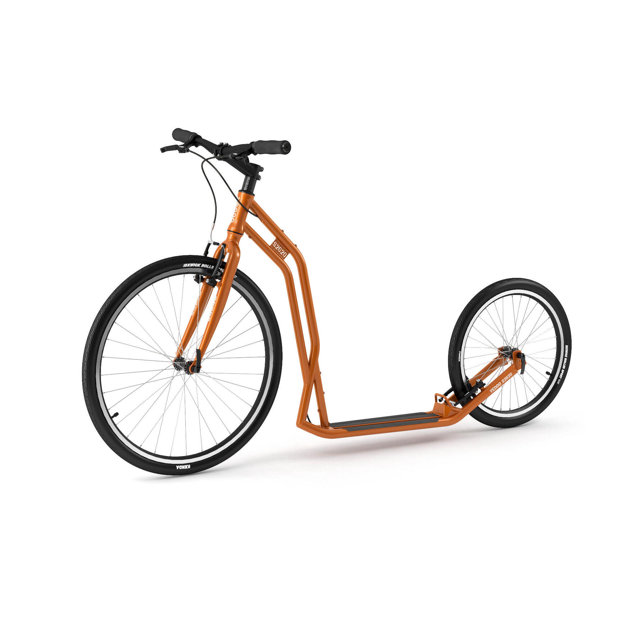 Yedoo - Trottinette Pour Adultes "s2620" Yedoo - Trottinette - Orange - Taille Unique - Decathlon