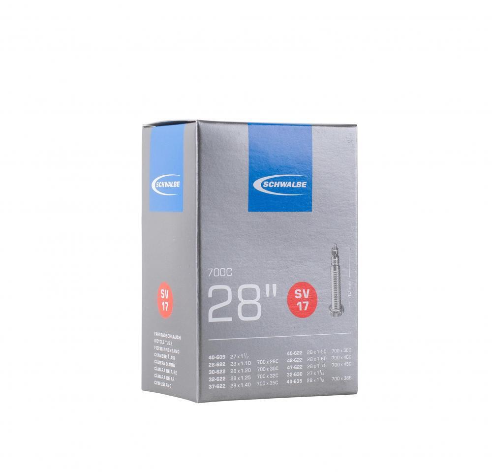 Chambre à Air Schwalbe SV17 28'' Presta 40mm 3/3