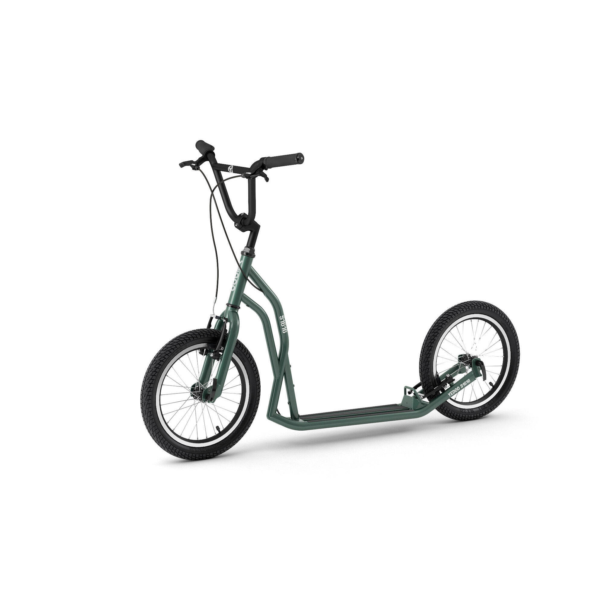 Yedoo - Trottinette Yedoo Steel 1616 Green - Trottinette - Vert - Taille Unique - Decathlon
