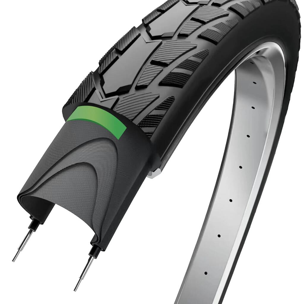 Edge Performance Protect tyre 26 x 1.75 47-559 - black with reflective stripe