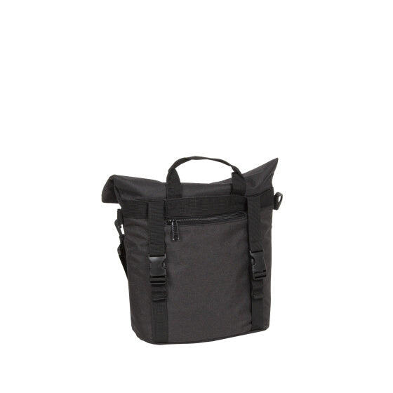 Fahrradtropfen Lenkerbeutel mit Schultergurt aus Nylon, 6L, Schwarz 7/7