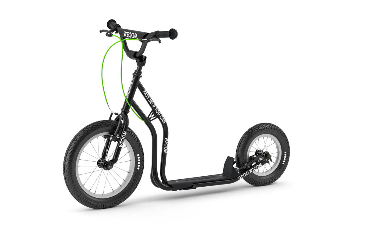 YEDOO Tretroller Wzoom New Schwarz Scooter Unisex Schwarz