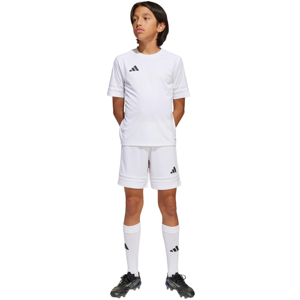 ADIDAS Squadra short enfant - taille élastique avec cordon 4/9