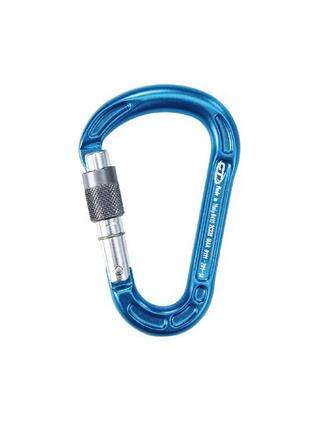 Mousqueton HMS CONCEPT SG aluminium forgé léger 23 kN ouverture 21 mm