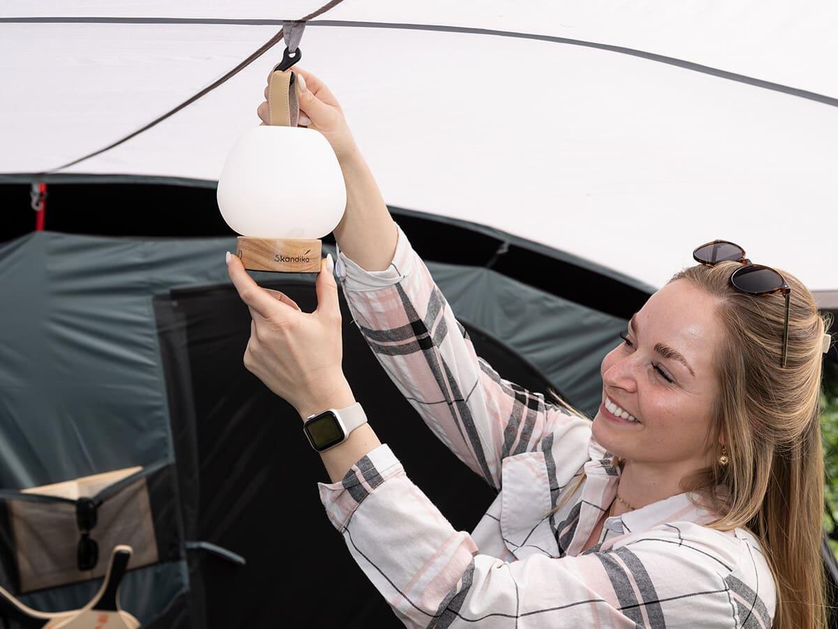 Lampe de camping Gnista - rechargeable - USB-C - 3 couleurs de lumière 5/8