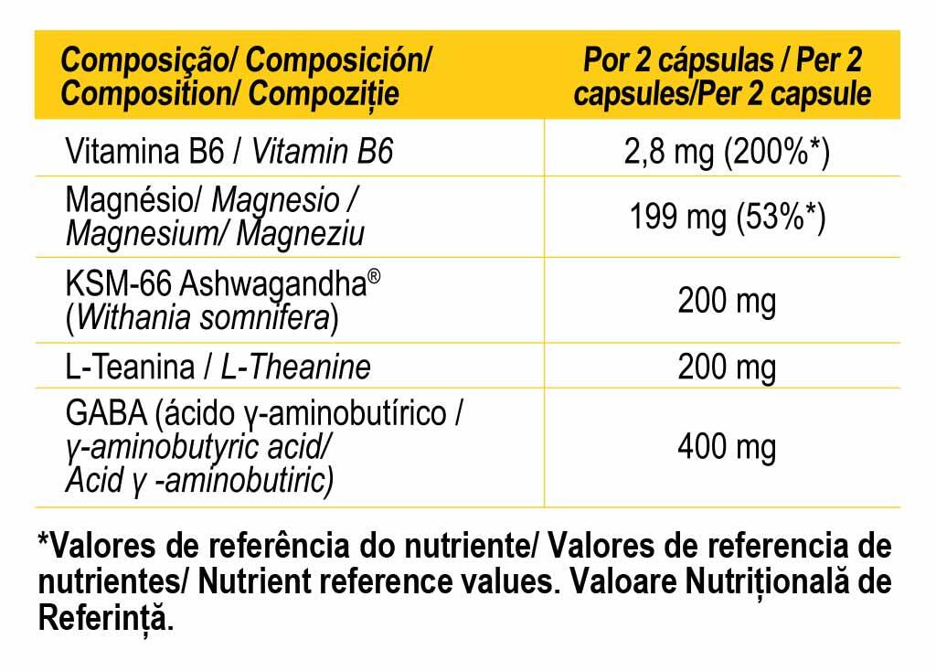 SUPLEMENTO NUTRICIONAL STRESS SUPPORT - GN CLINICAL - 60 VCAPS 2/3