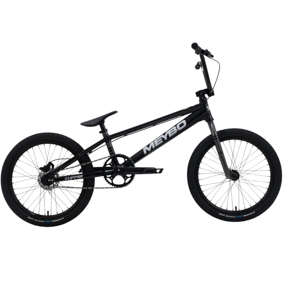 MEYBO BMX Fiets Meybo Bikes Clipper Disc 2024 - Zwart Grijs Donker - Pro 22
