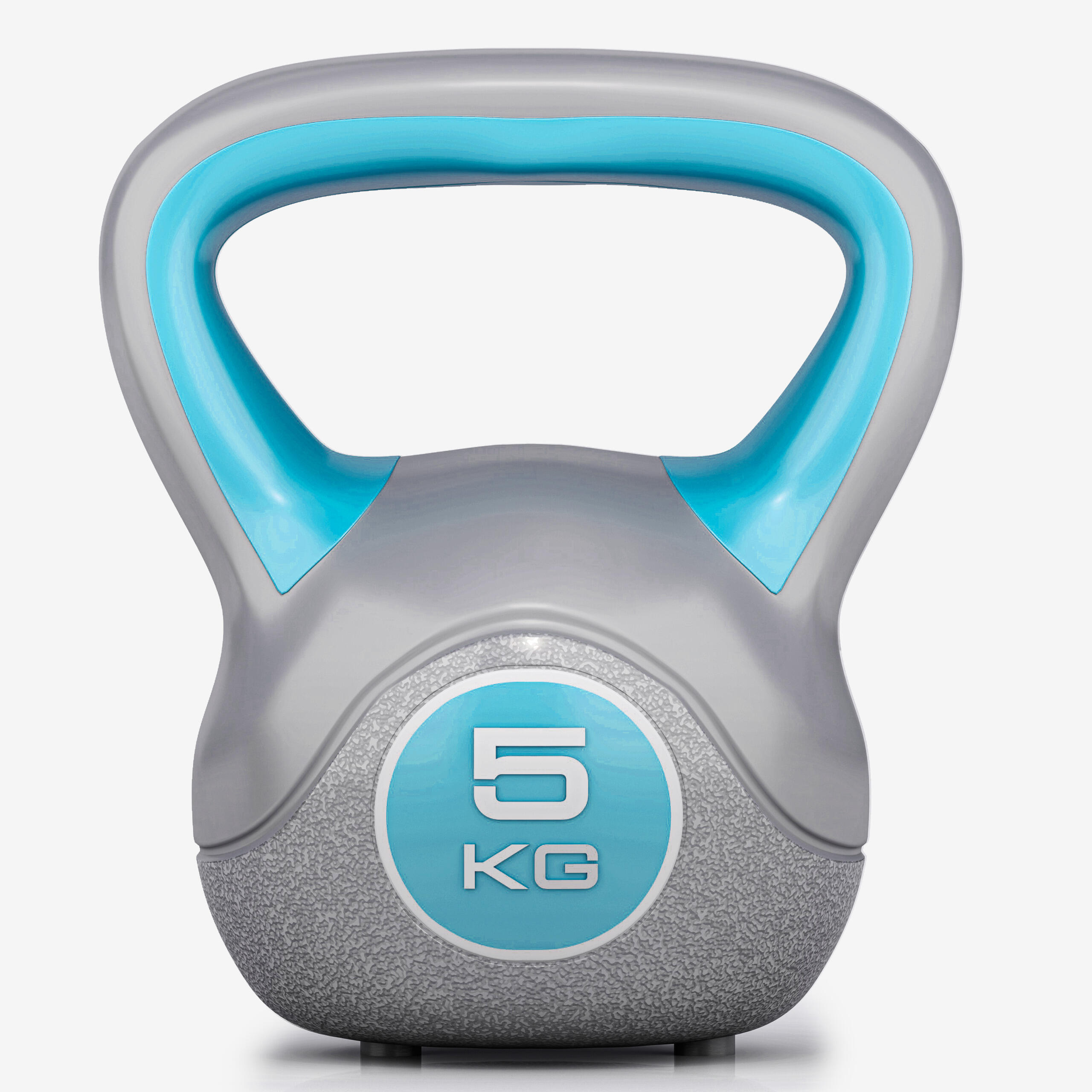 Kettlebell Gorilla Sports Azul /Gris Vinilo 2/7