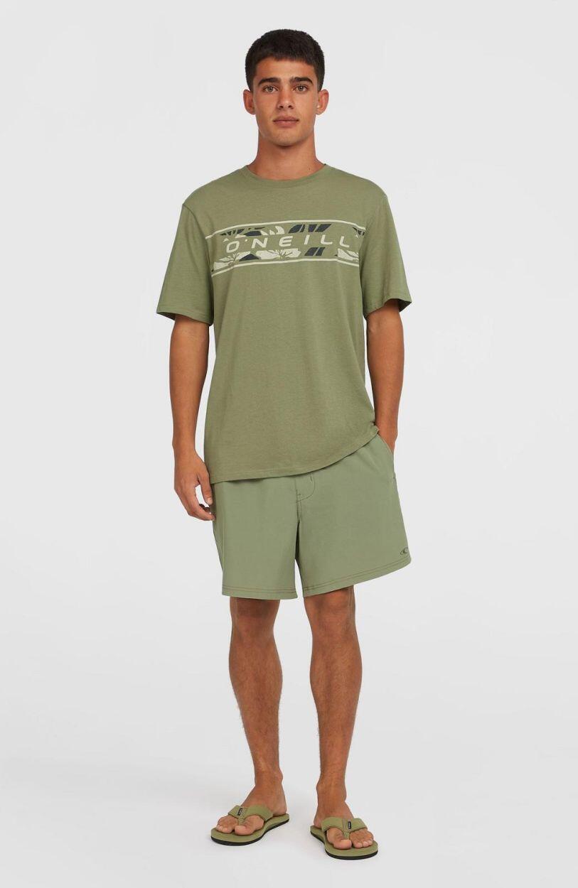 Strandshorts Herren Pocket Print 16" 4/7