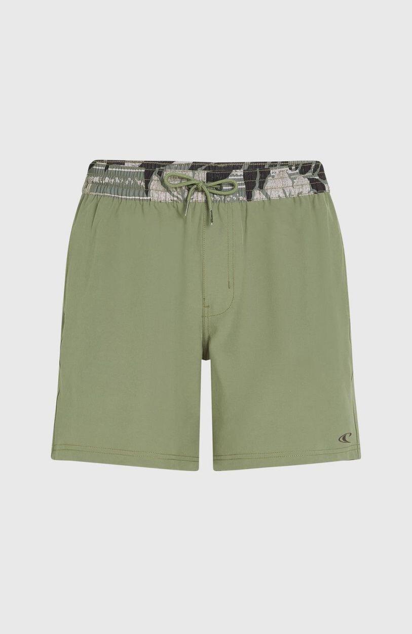 Strandshorts Herren Pocket Print 16" 5/7