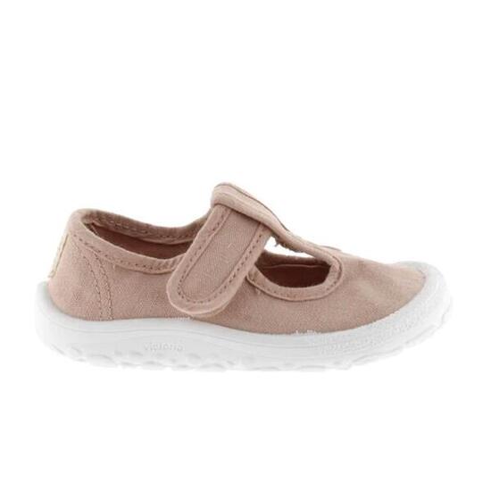 Zapatillas Lona Ba Fille Victoria Beige