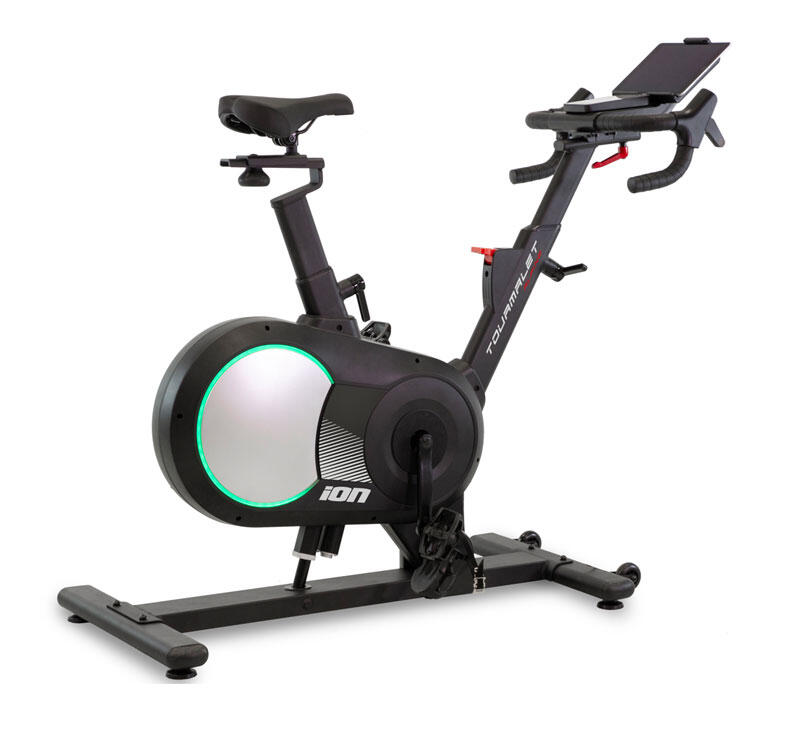 Tourmalet alpine smart bike - volante inércia 16kg - 16 níveis inclinação - lcd