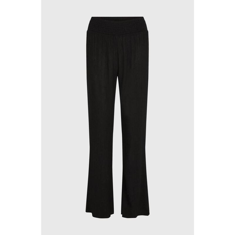 Pantaloni lungi Johnny Smocked Waist Pants femei