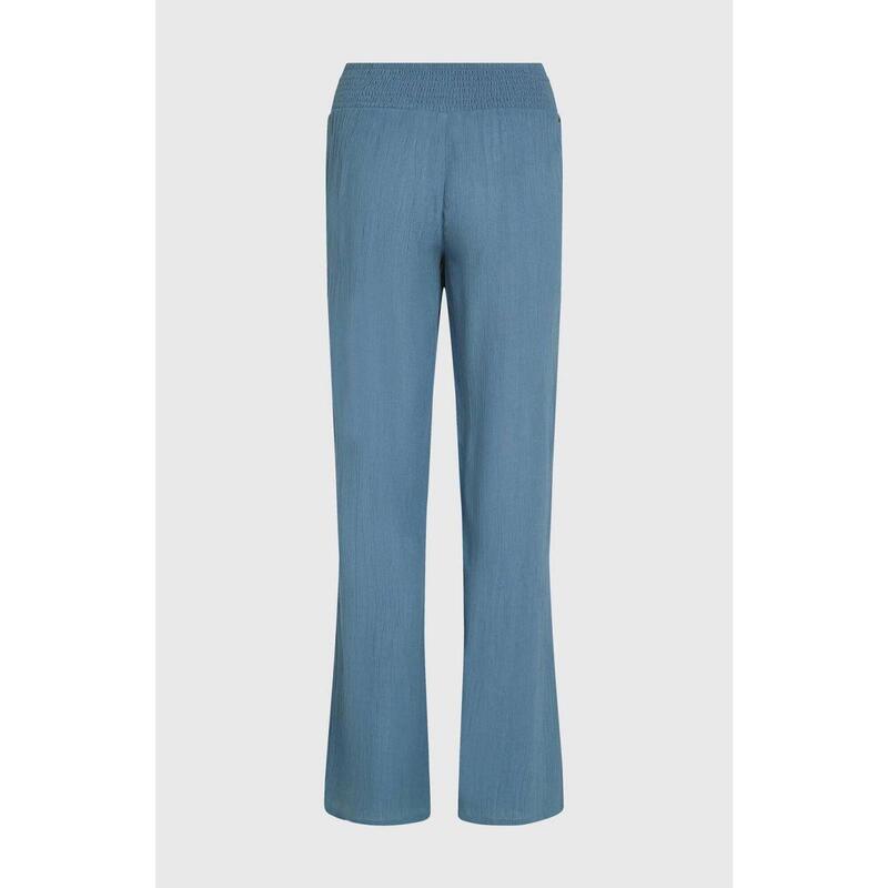 Pantaloni lungi Johnny Smocked Waist Pants femei