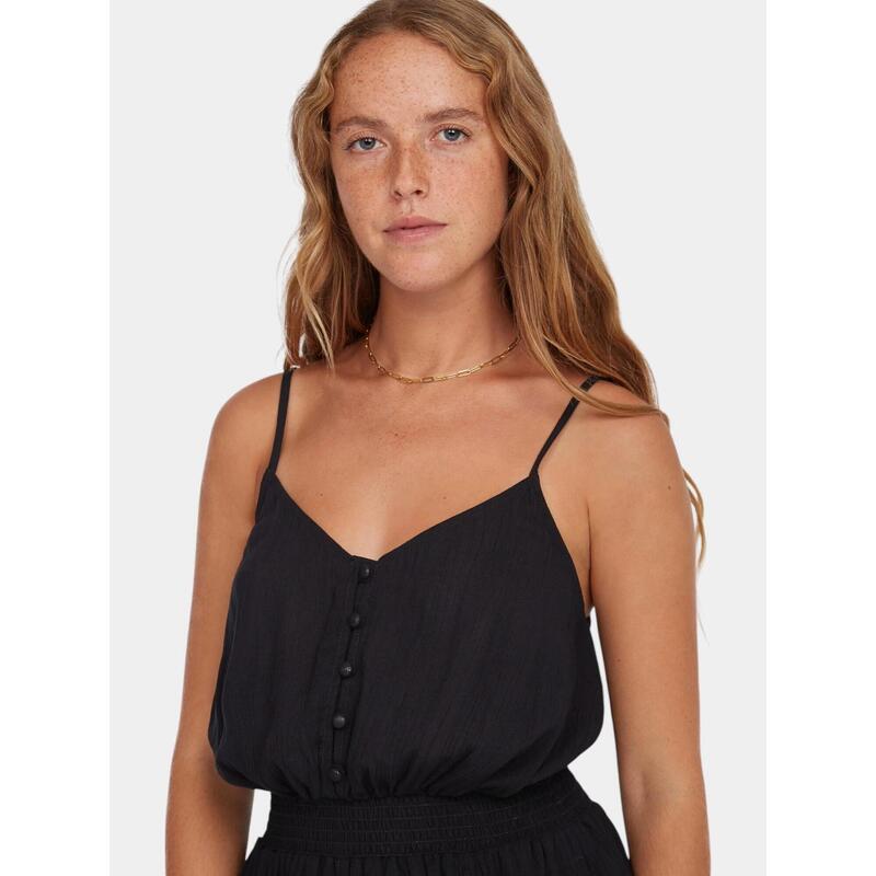 Salopete Thin Strap Buttoned Romper femei