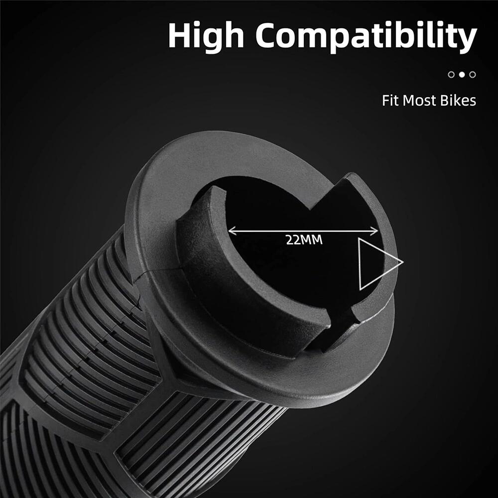 Punhos de bicicleta Rockbros com refletor azul 4/6