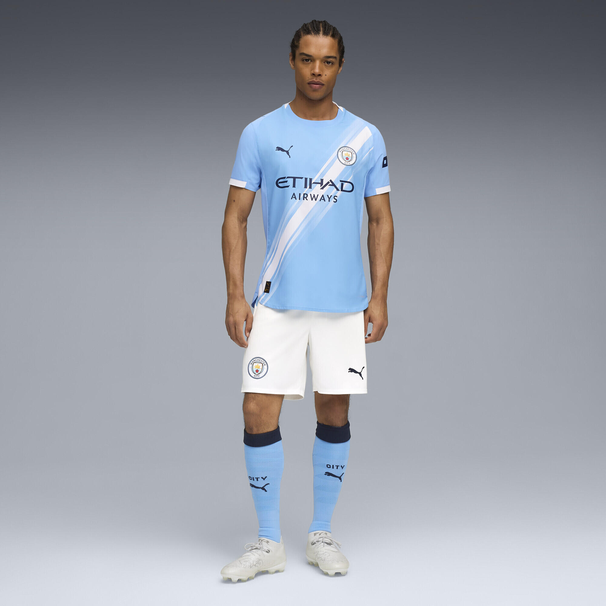 Manchester City 25/26 Authentic Heimtrikot Herren PUMA 4/7