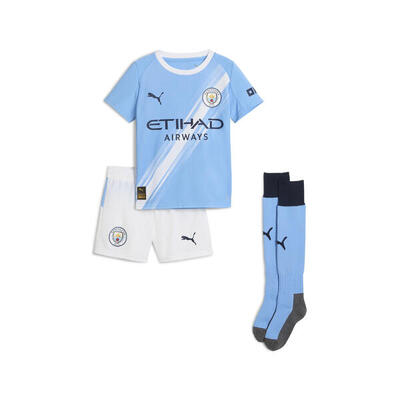 Maglia gara Home Manchester City 25/26 per bimbi PUMA Team Light Blue White