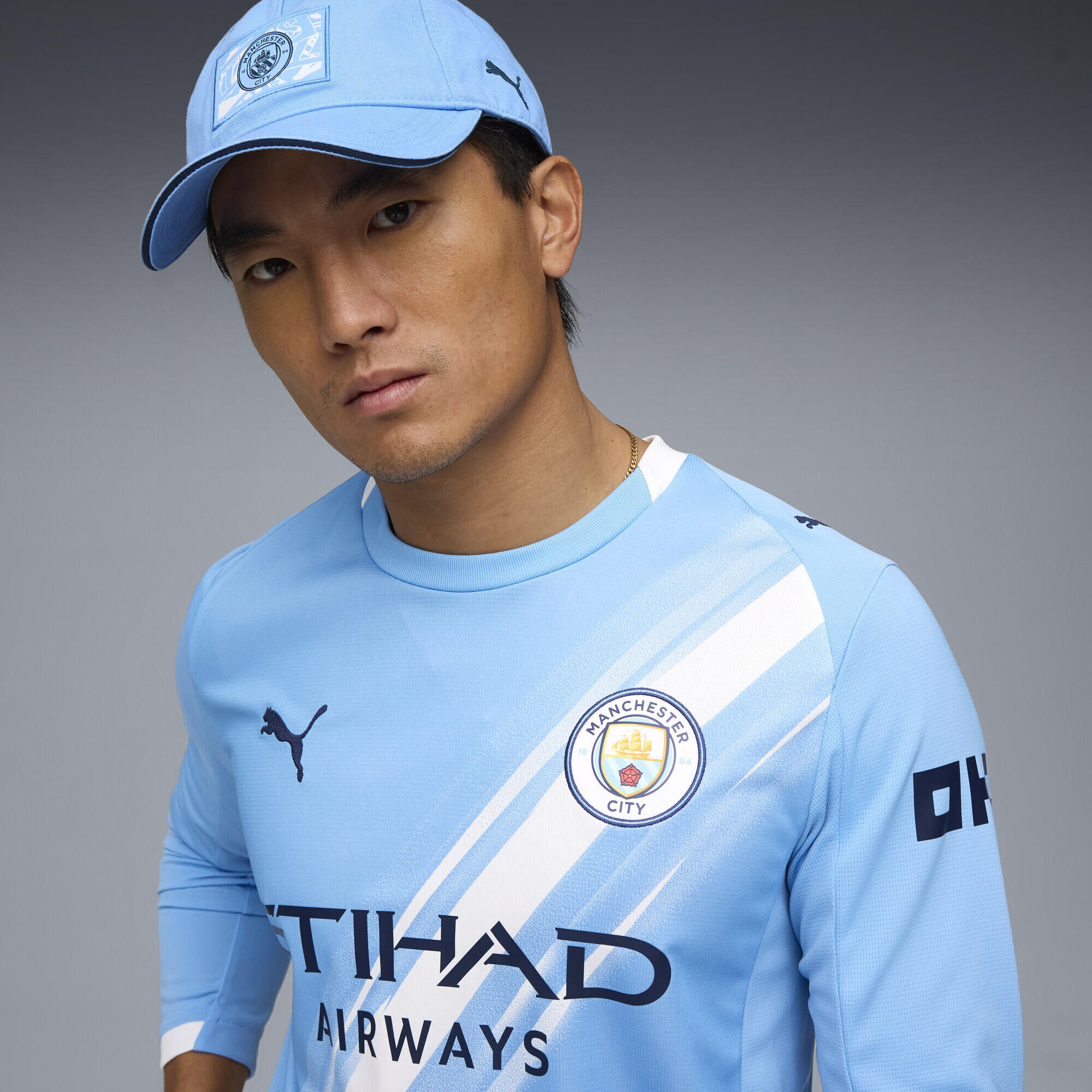 Manchester City 25/26 Langarm-Heimtrikot Herren PUMA 3/7