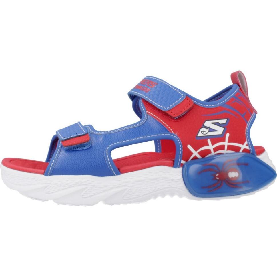 Sandały SKECHERS SPLASH-BUGT Niebieski