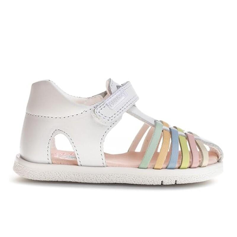 Sandales Barefoot Fille Pablosky  Blanc 2/4