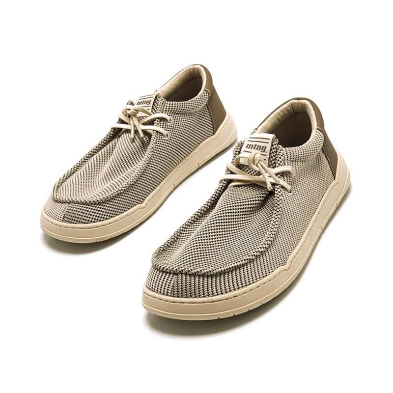 Barefoot Hombre Mustang  Beige 3/4